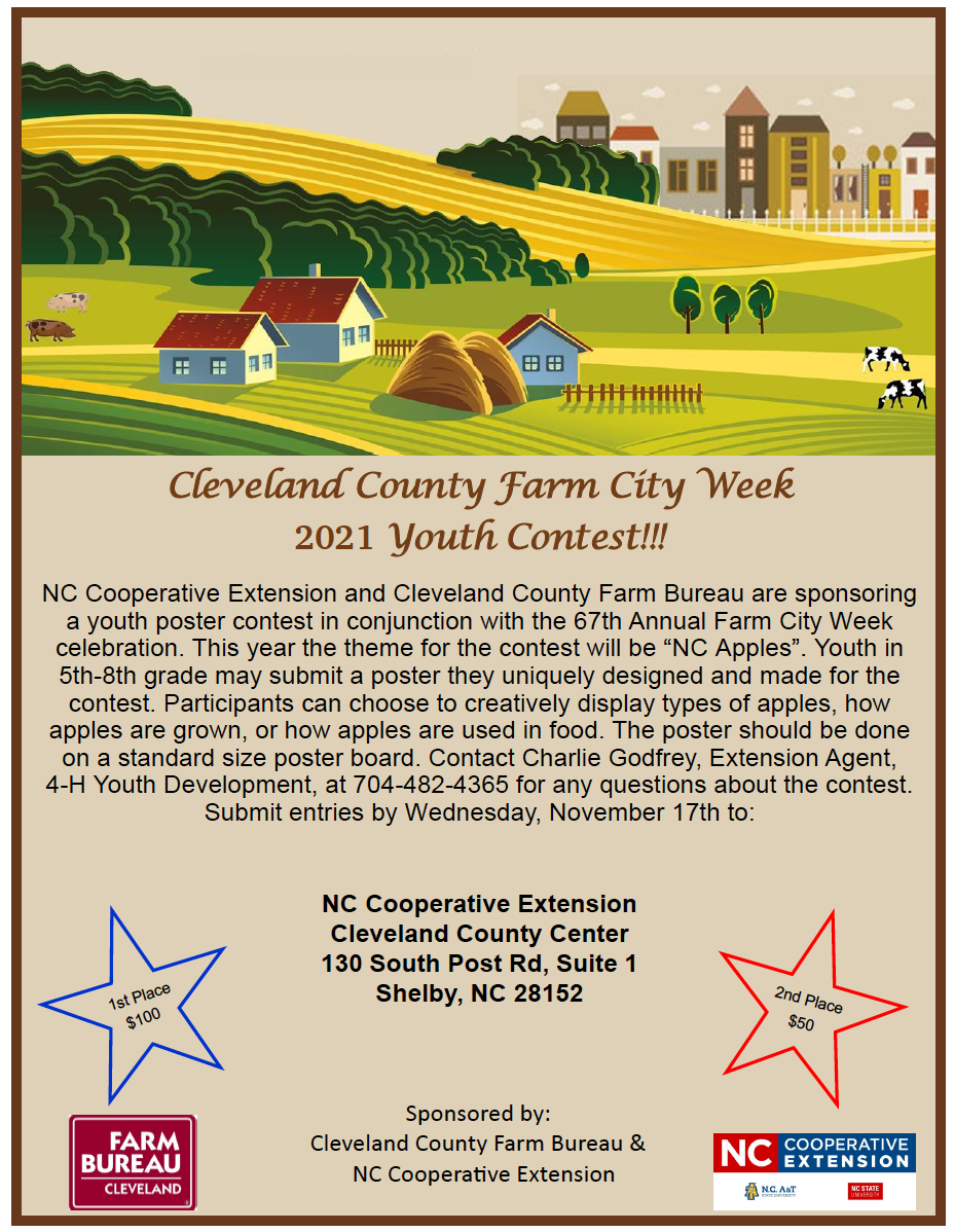 Farm City Week Youth Contest Flyer