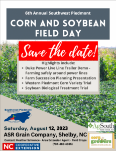 Cover photo for 2023 Corn and Soybean Field Day