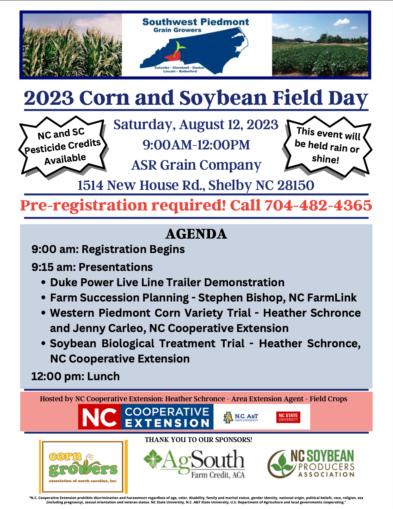2023 Corn and Soybean Field Day