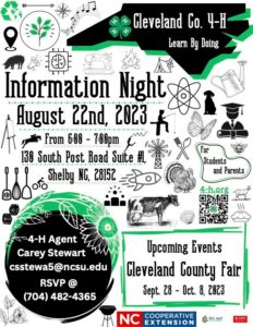Cover photo for 4-H Information Night