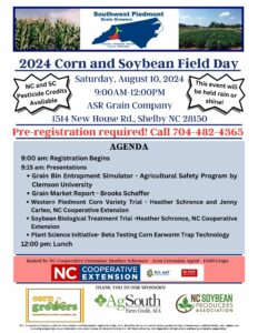 Cover photo for 2024 Corn and Soybean Field Day, August 10th