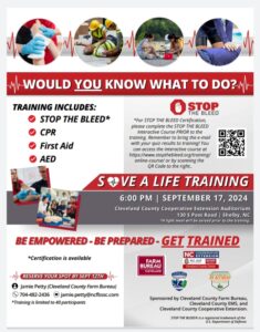 Cover photo for Save a Life Training