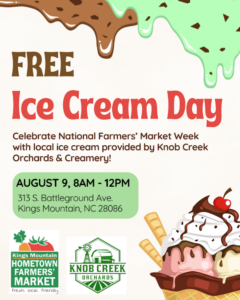Cover photo for Kings Mountain to Celebrate National Farmers' Market Week