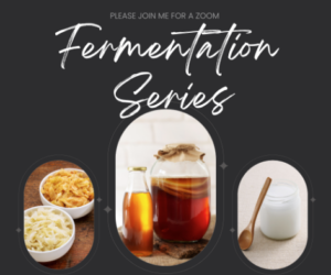 Cover photo for Fermented Foods Zoom Series